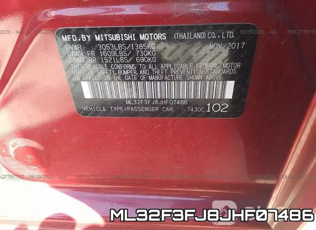 ML32F3FJ8JHF07486