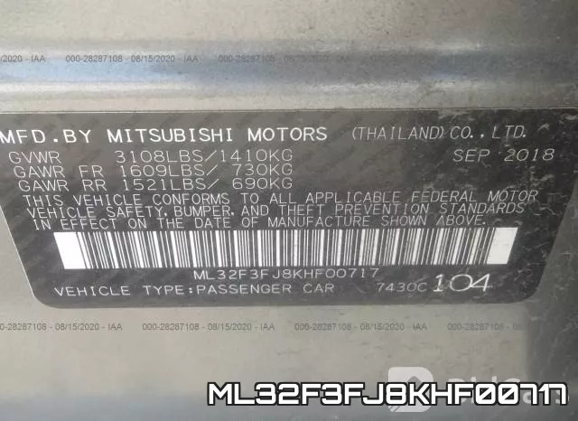 ML32F3FJ8KHF00717