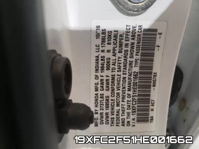 19XFC2F51HE001662
