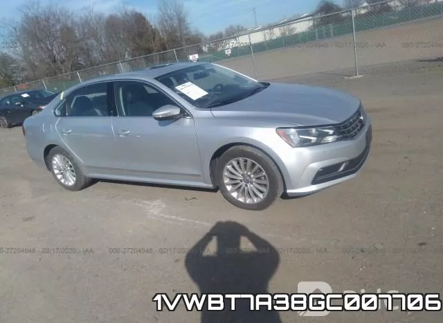 1VWBT7A38GC007706