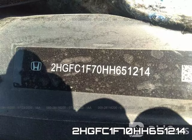 2HGFC1F70HH651214