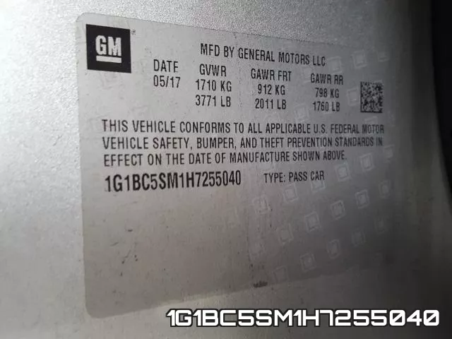 1G1BC5SM1H7255040