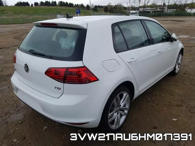 3VW217AU6HM017391