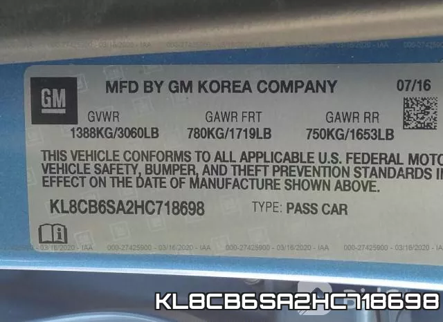 KL8CB6SA2HC718698