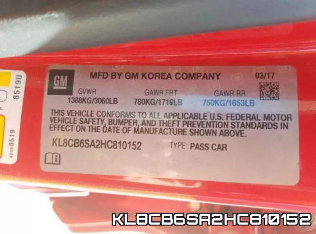 KL8CB6SA2HC810152