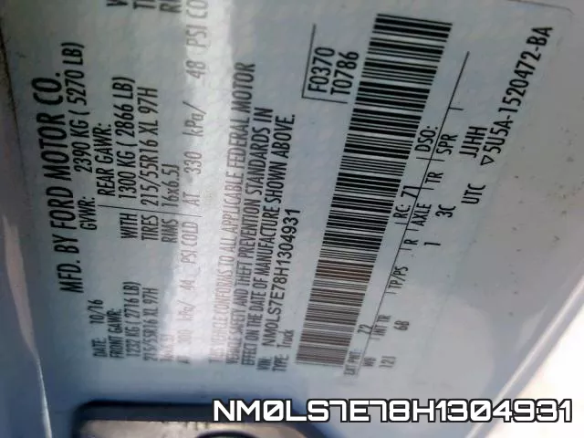 NM0LS7E78H1304931