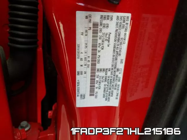 1FADP3F27HL215186