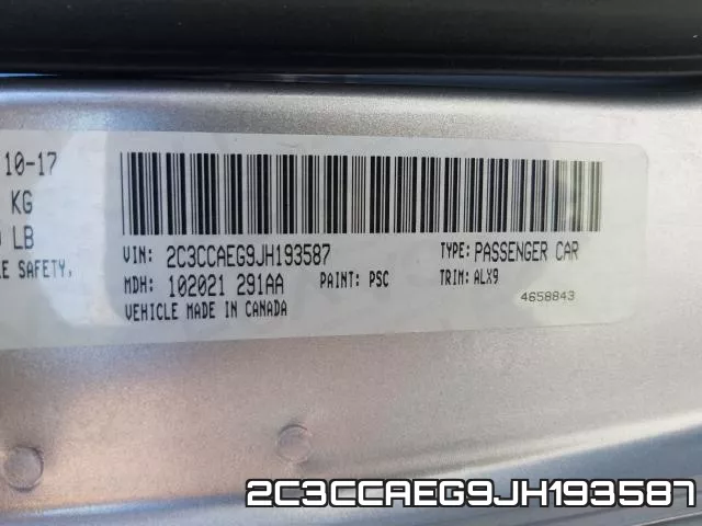 2C3CCAEG9JH193587