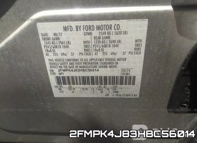 2FMPK4J83HBC56014