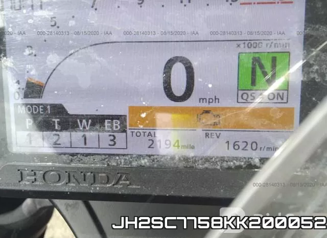 JH2SC7758KK200052