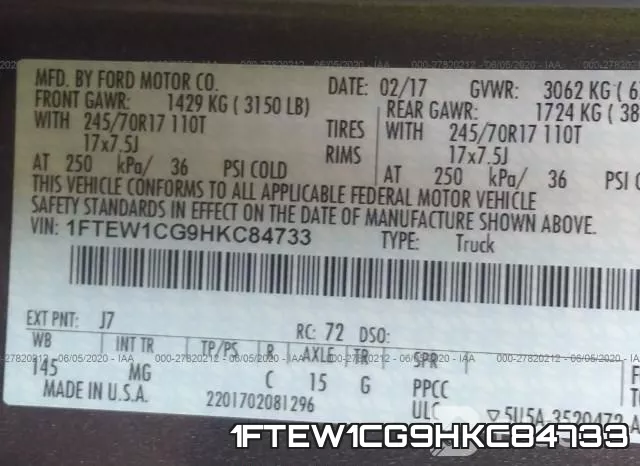 1FTEW1CG9HKC84733