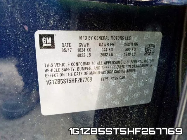 1G1ZB5ST5HF267769