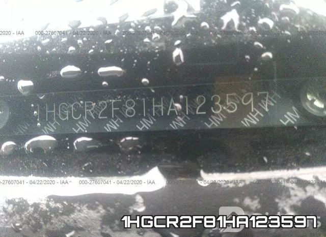 1HGCR2F81HA123597