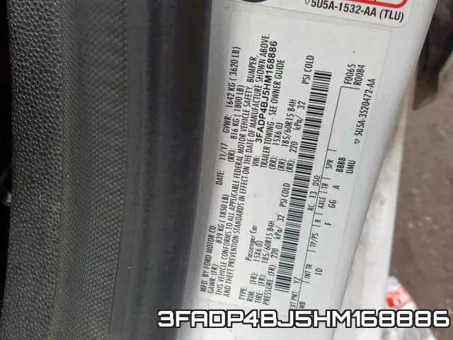 3FADP4BJ5HM168886