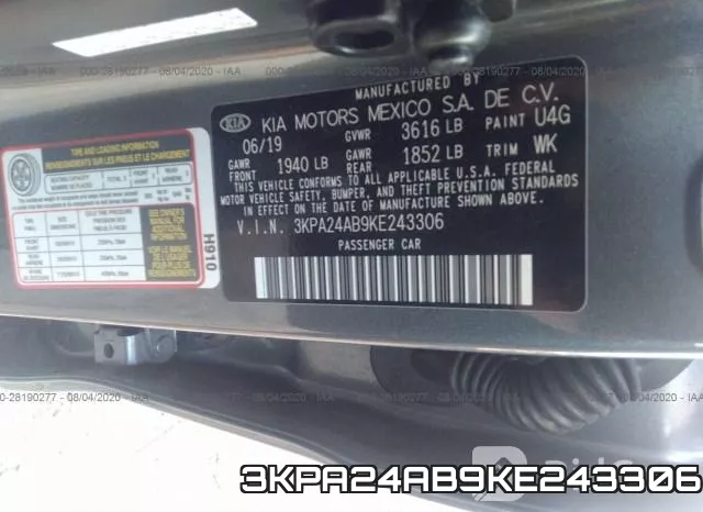 3KPA24AB9KE243306