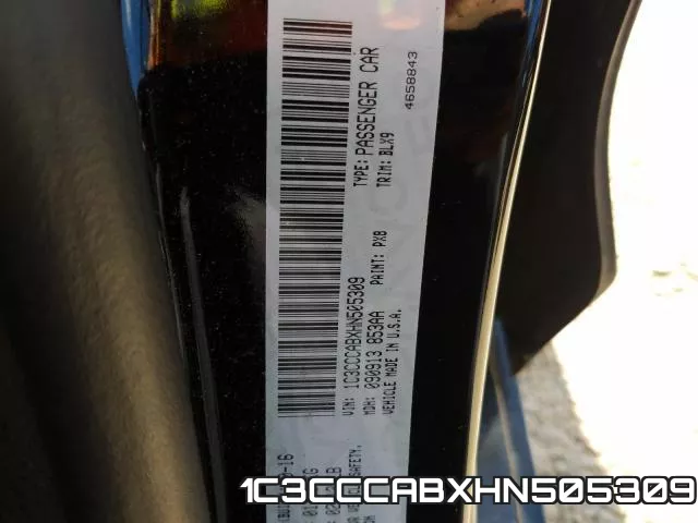 1C3CCCABXHN505309