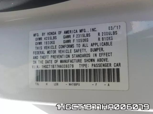 1HGCT1B77HA006079