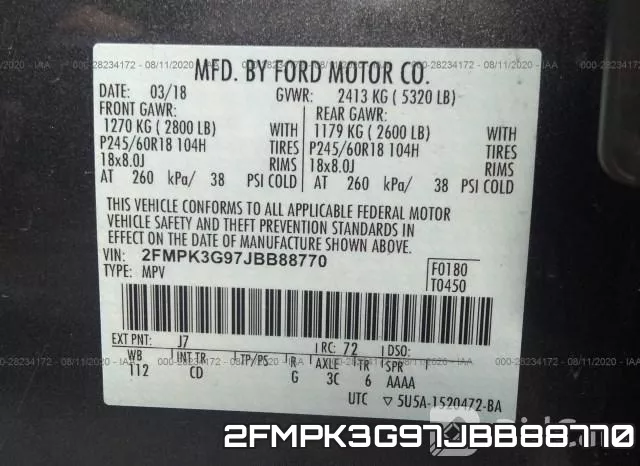 2FMPK3G97JBB88770