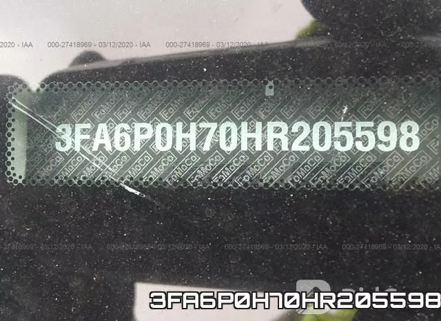 3FA6P0H70HR205598