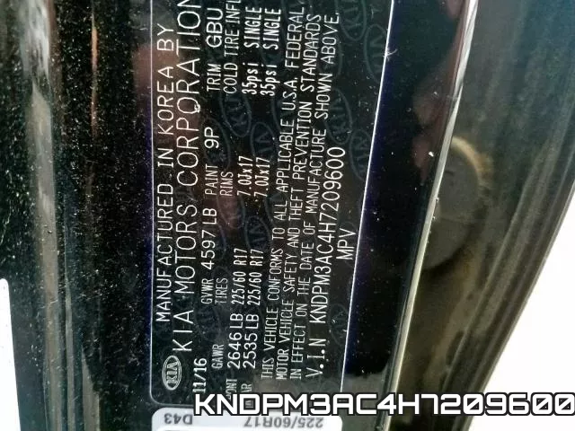KNDPM3AC4H7209600