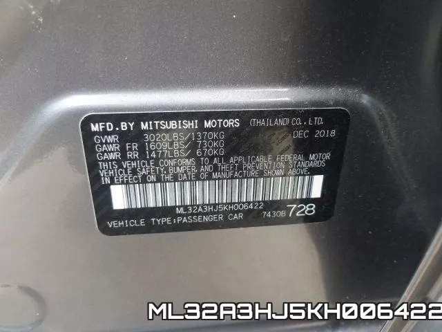 ML32A3HJ5KH006422