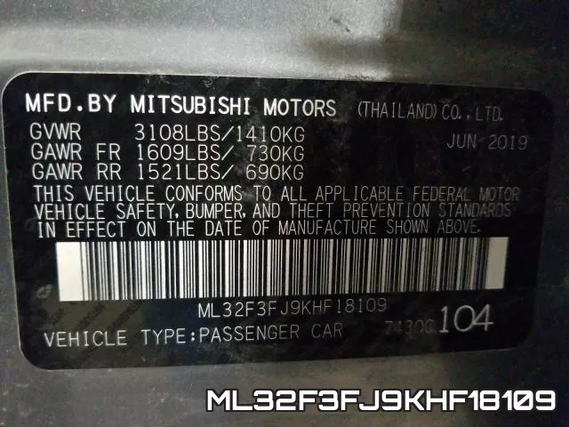 ML32F3FJ9KHF18109