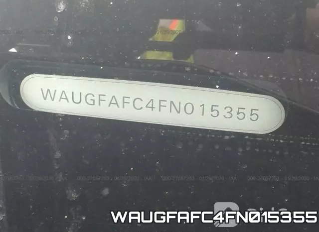 WAUGFAFC4FN015355