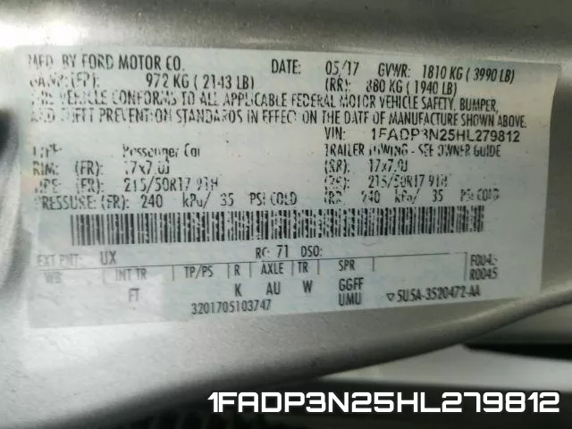 1FADP3N25HL279812