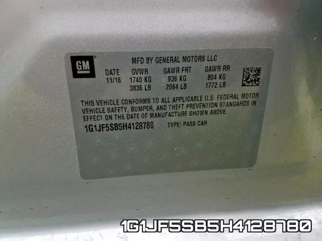 1G1JF5SB5H4128780