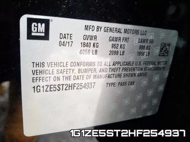 1G1ZE5ST2HF254937