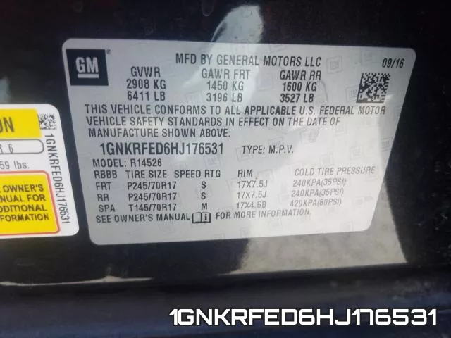 1GNKRFED6HJ176531