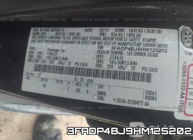 3FADP4BJ9HM125202