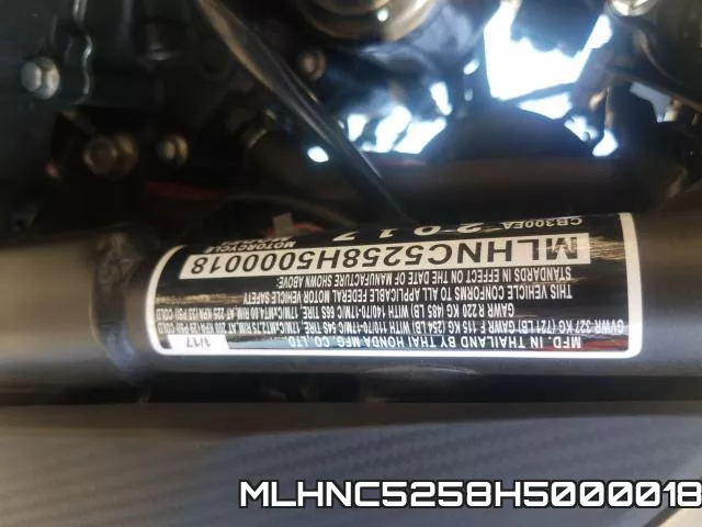 MLHNC5258H5000018