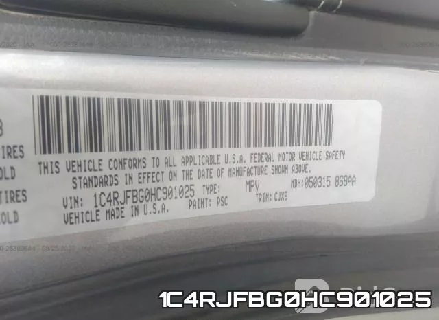 1C4RJFBG0HC901025