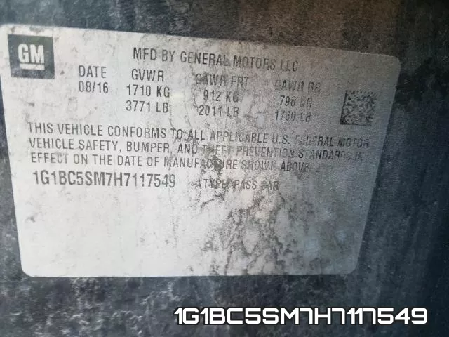 1G1BC5SM7H7117549