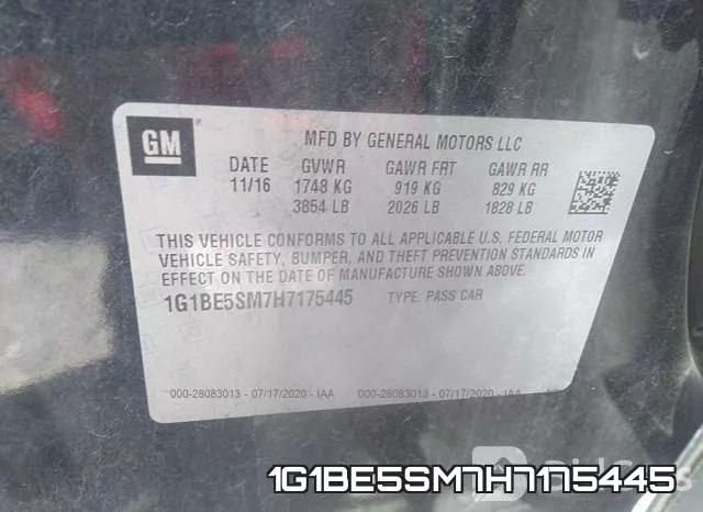 1G1BE5SM7H7175445