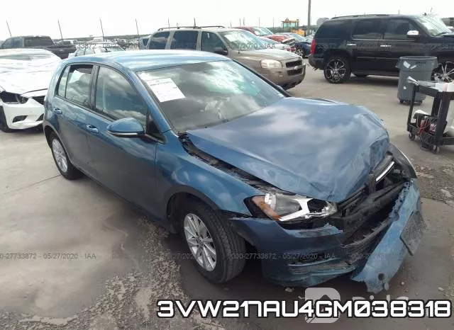 3VW217AU4GM038318