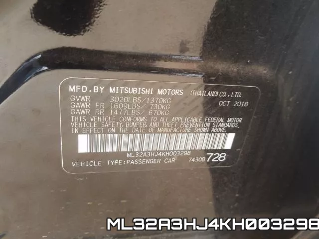 ML32A3HJ4KH003298