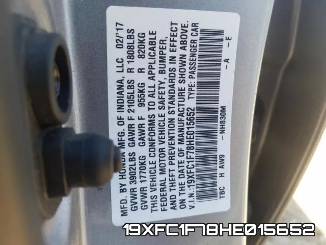 19XFC1F78HE015652