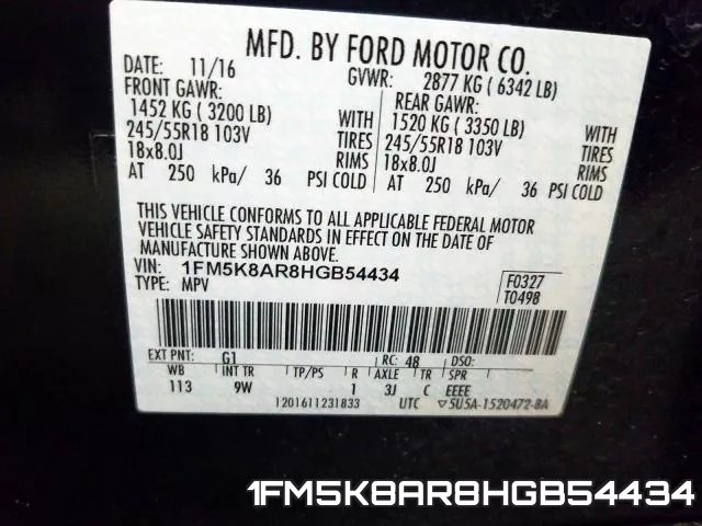 1FM5K8AR8HGB54434