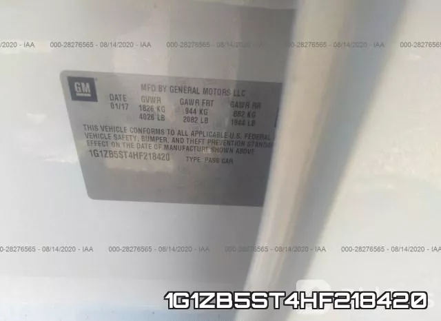 1G1ZB5ST4HF218420