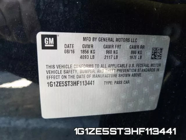 1G1ZE5ST3HF113441