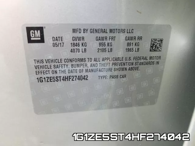 1G1ZE5ST4HF274042