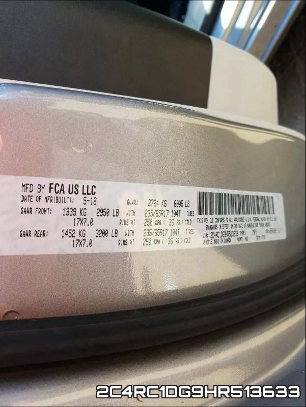 2C4RC1DG9HR513633