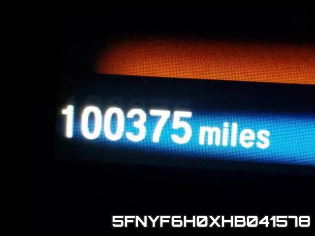 5FNYF6H0XHB041578