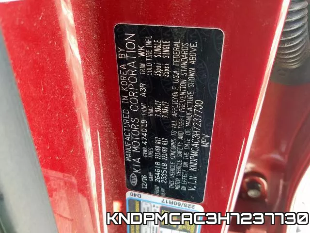 KNDPMCAC3H7237730