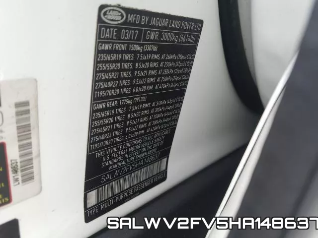 SALWV2FV5HA148637