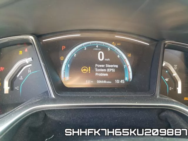 SHHFK7H65KU209887