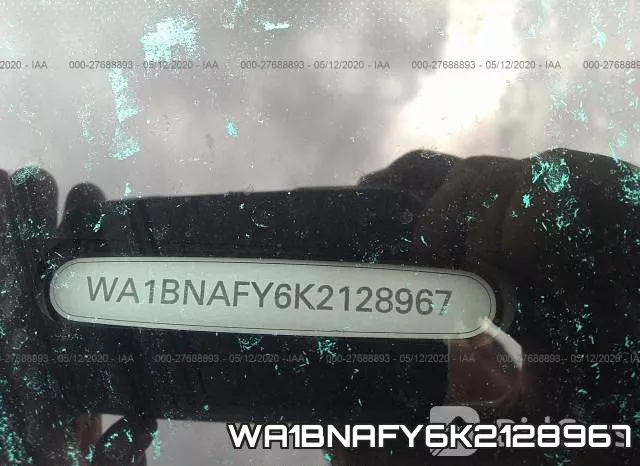 WA1BNAFY6K2128967