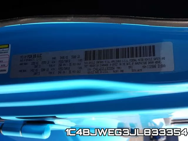 1C4BJWEG3JL833354